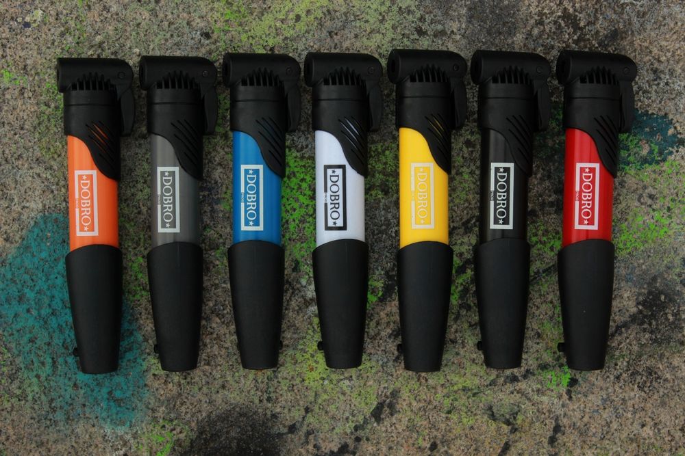 Насос велосипедный для накачивания мячей и колёс портативный вело