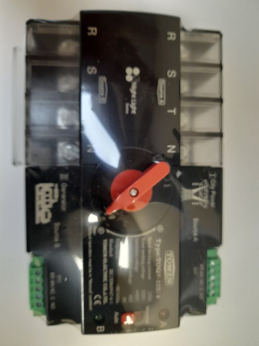 АВР TOMZN Автомат вводу резерву 63 2p, 125 4p.