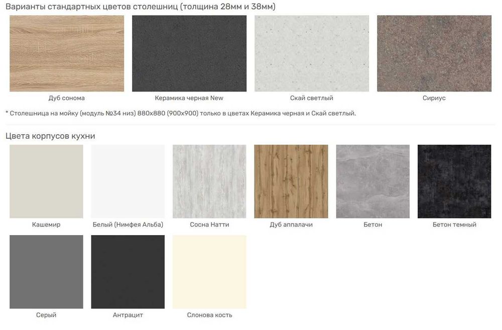 Кухня "LORI" фабрика Віп-Мастер / модульна кухня / Фасад шпон