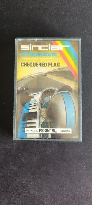 Chequered Flag (ZX Spectrum 48K - Psion/Sinclair) - Edição Completa