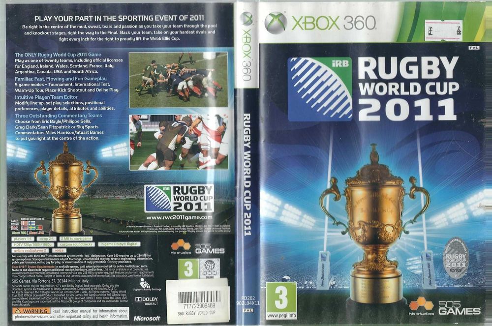 Xbox360 Ruby World Cup 2011