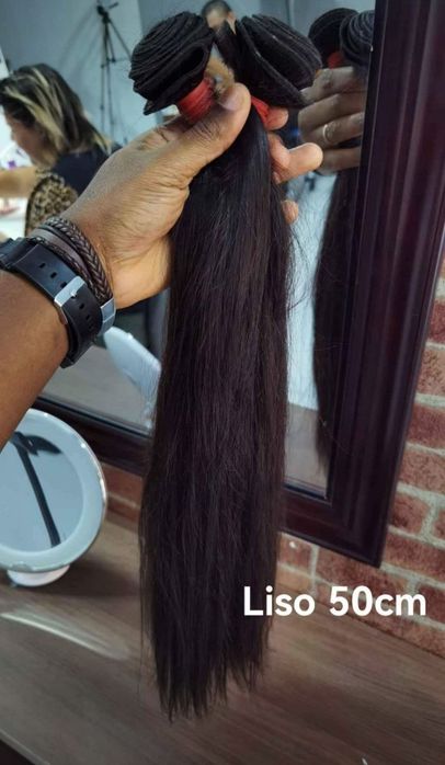 Extensões de cabelo humano Natural