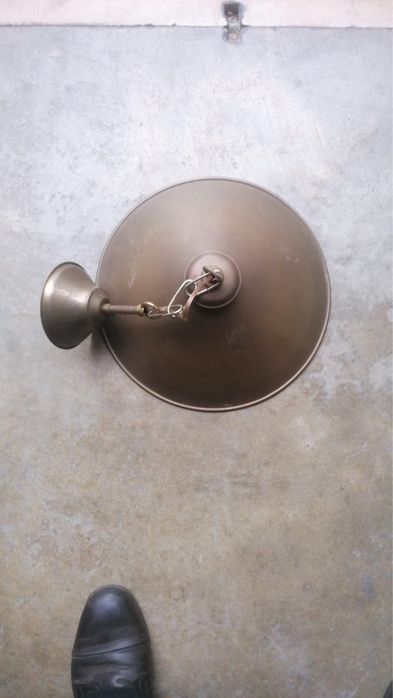 Candeeiro de latão vintage