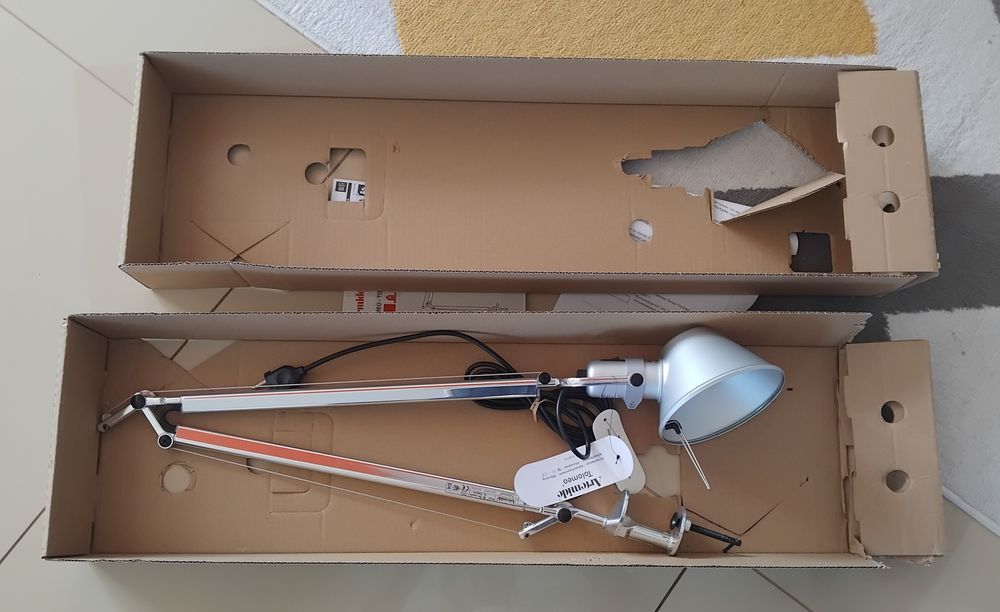 Przepiękna lampa retro Artemide Tolomeo
