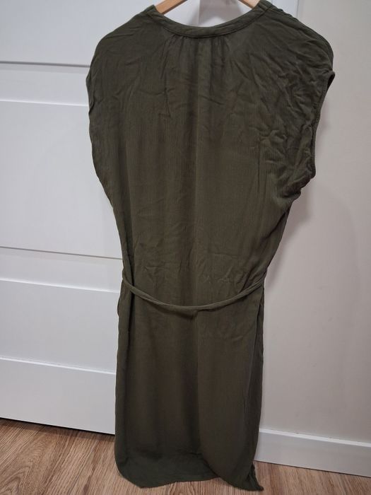 H&M sukienka khaki damski XS -M