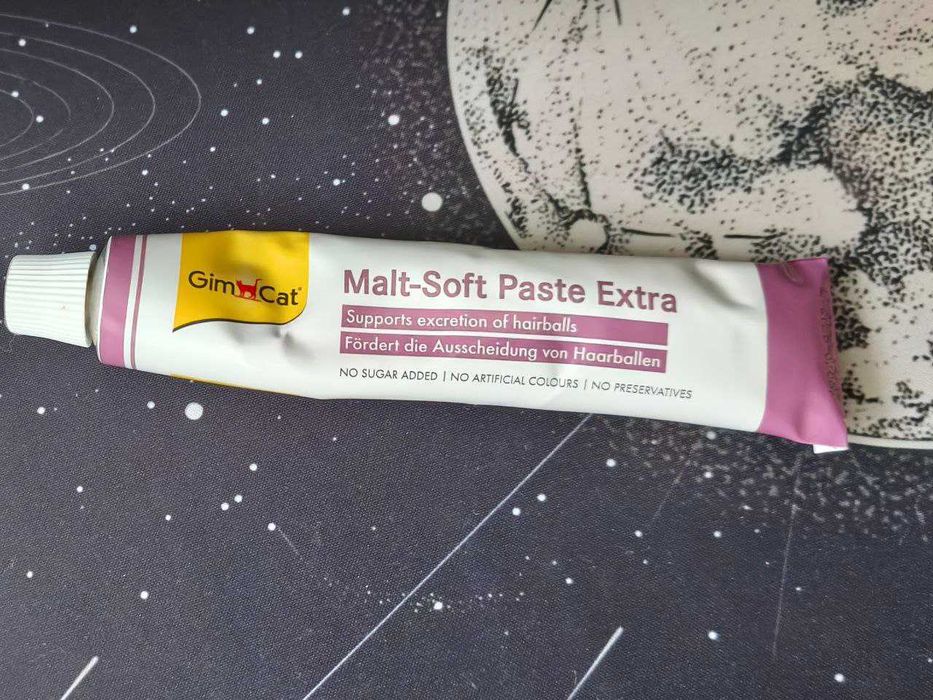 GimCat Malt Soft Extra 50 г паста для вывода шерсти из желудка кошек