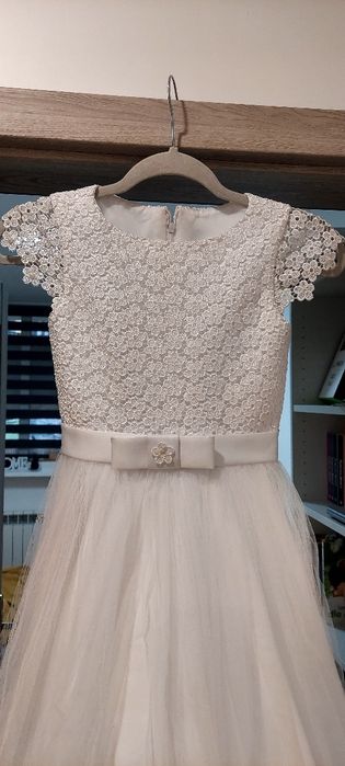 Sukienka komunijna/Bilerkk/Buciki/400zl