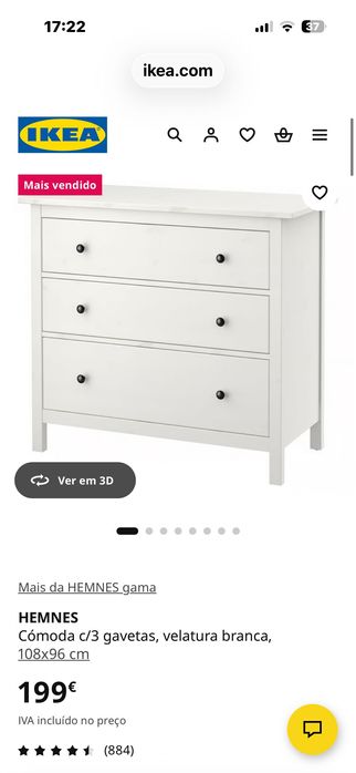 Cômoda Koppang Ikea