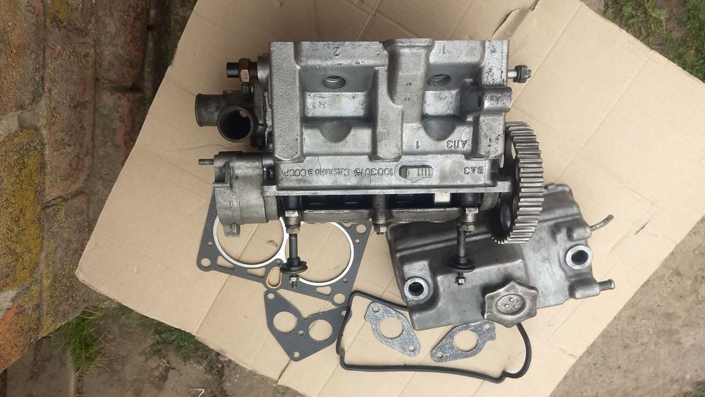 Головка ваз Ока Откапиталена готова для установки с набором прокладок