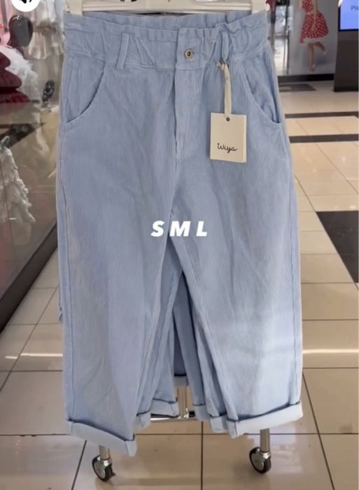 Wiya sztruksy  S błękit mom fit