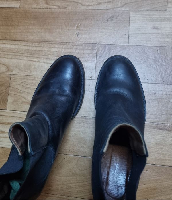 Жіночі іспанські чоботи з натуральної шкіри