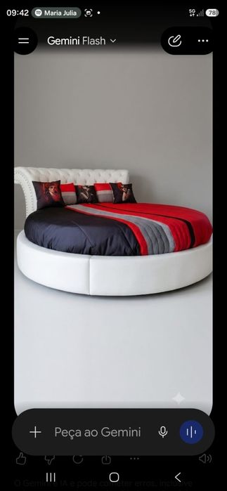 Cama redonda  lindíssima