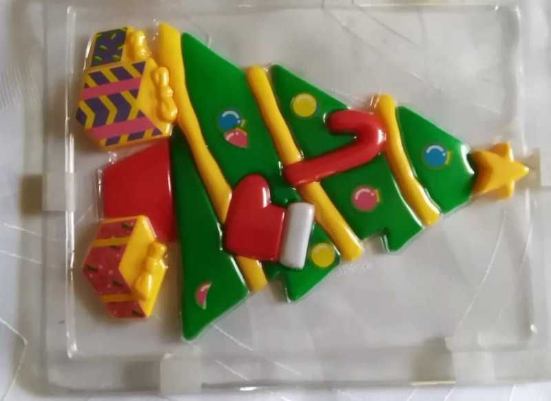 Puzzle plastikowe choinka układanka zabawka dla dzieci