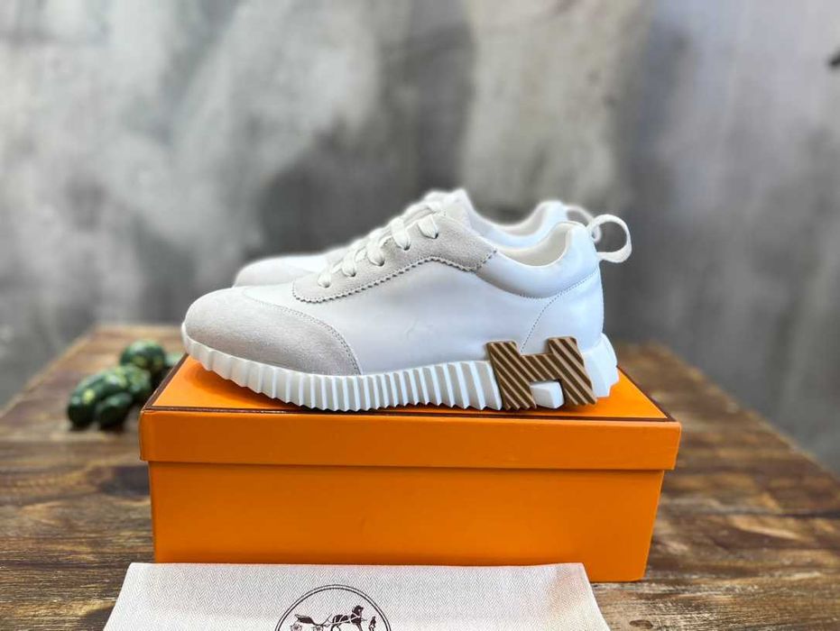buty Hermès Sneakers Damskie Skórzane Ekskluzywna Jakość