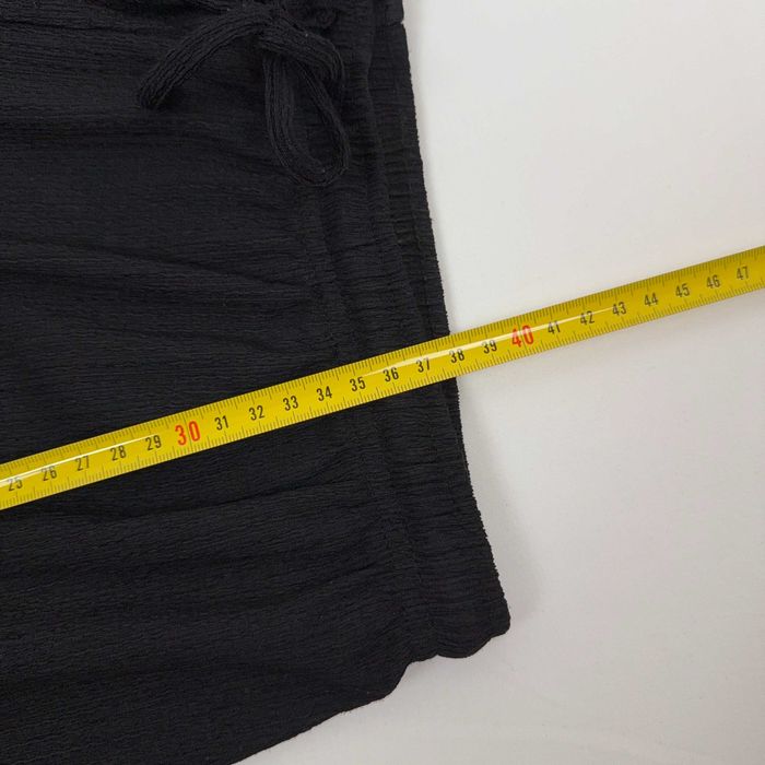 Calções Pretos Texturados H&M S