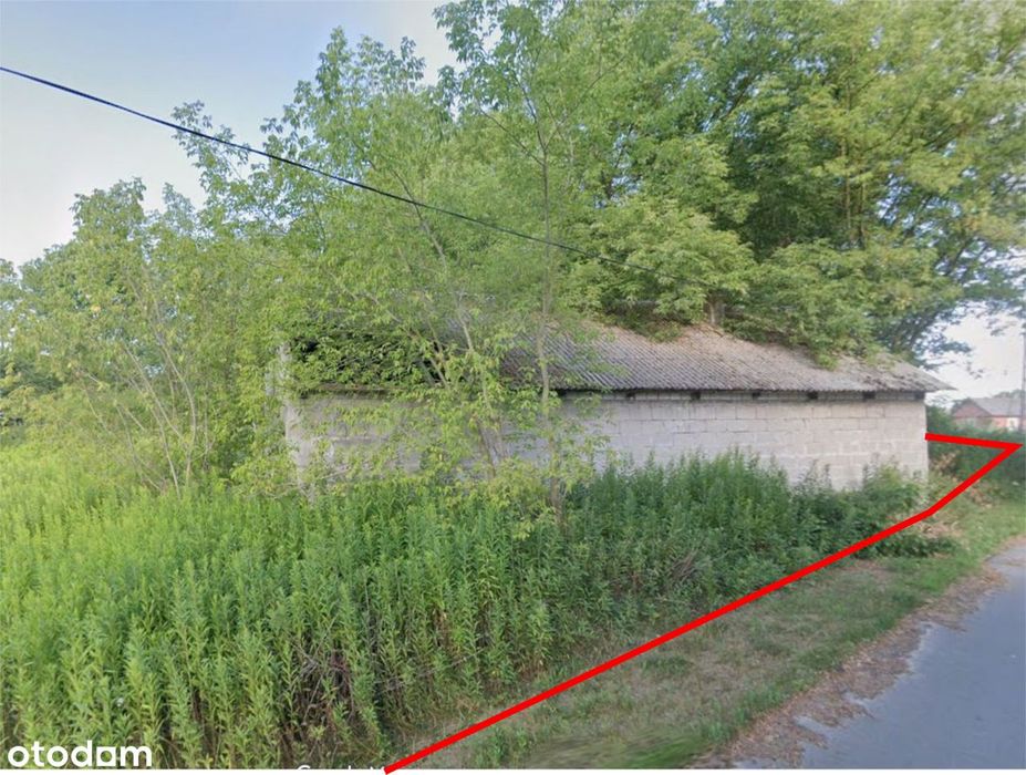 Działka budowlana 1942 m², wydane WZ na dwa domy, nad Wisłą, Gniazdków - Widok 5
