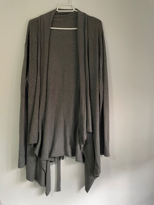 Casaco malha comprido