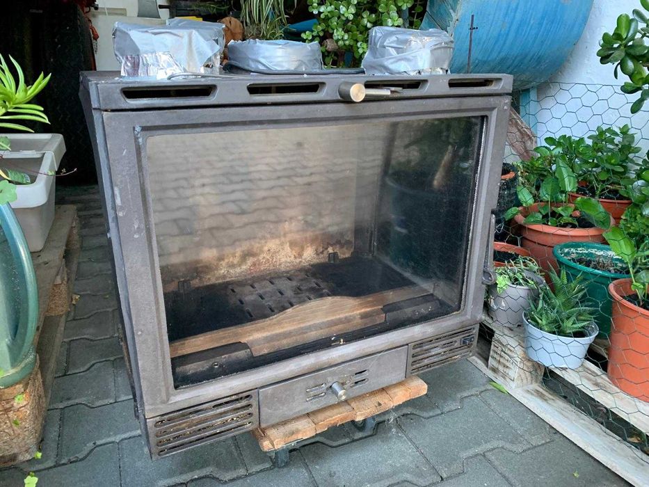 Recuperador de calor a lenha