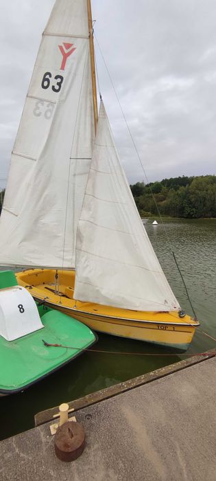 Żaglówka flying fisch plus przyczepą podlodziowa z pełną dokumentacją