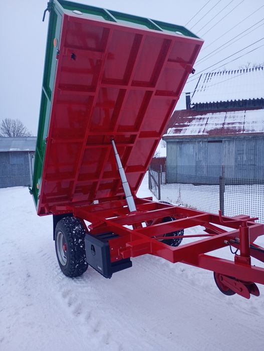 Przyczepa wywrotka kiper 3str. Ład ok 3.5t