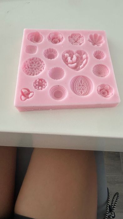 Formas para modelagem em gel