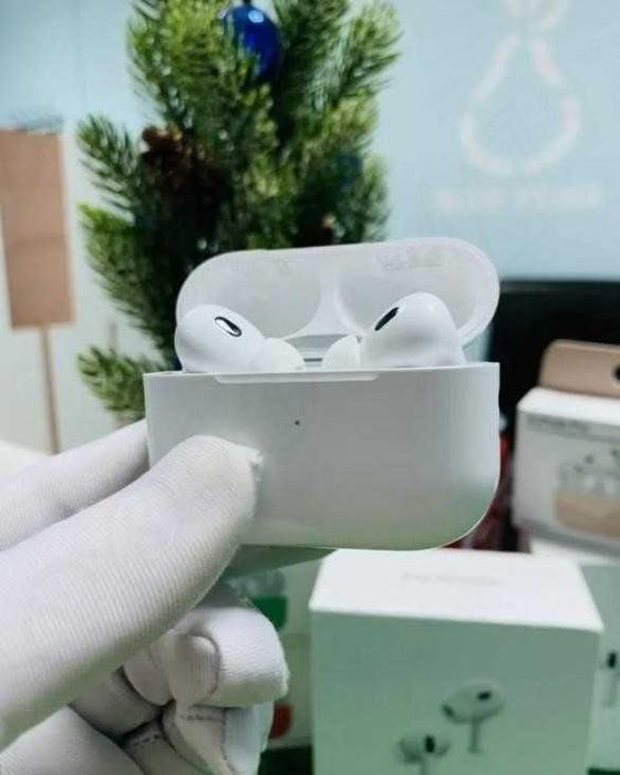 Навушники аірподс pro V2 Lux 1:1 (робочі шумозаглушення та прозорість)