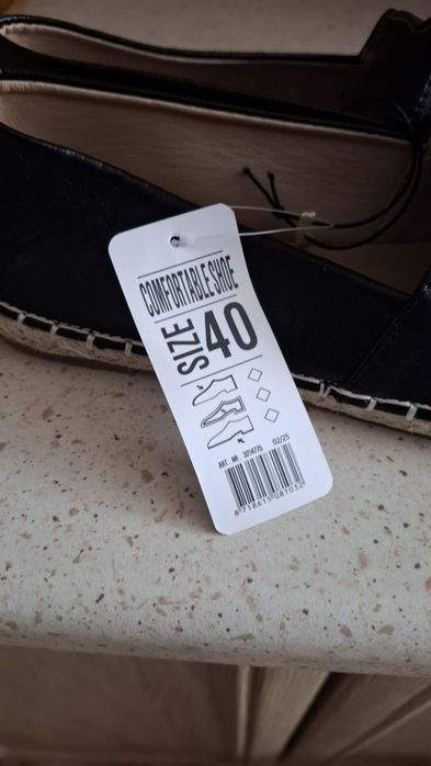 Espadryle damskie.