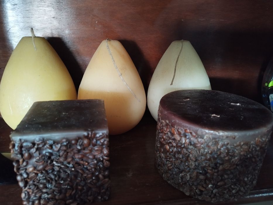 Vendo lote de Velas decorativas com aromas