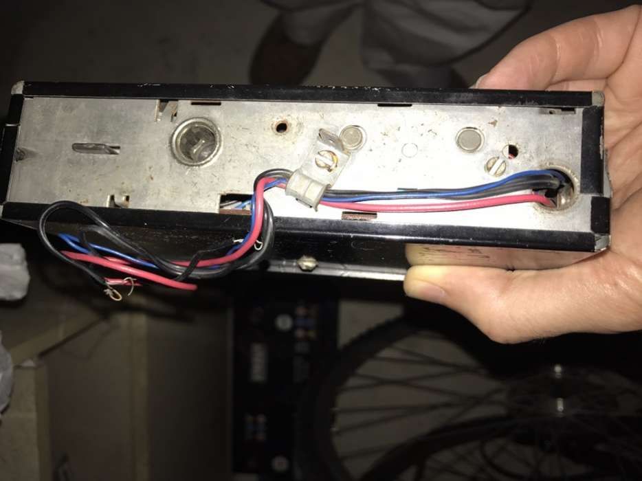 Auto radio antigo. Citroen DS ID