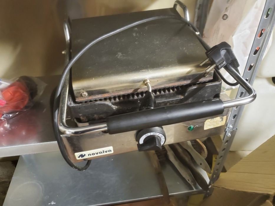 Grelhador/prensa profissional