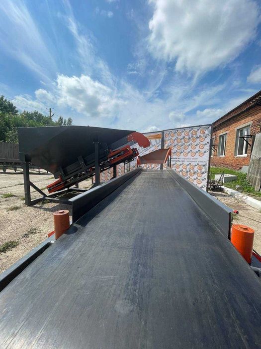 Стрічковий конвейер, ленточный, транспортер, погрузчик, навантажувач