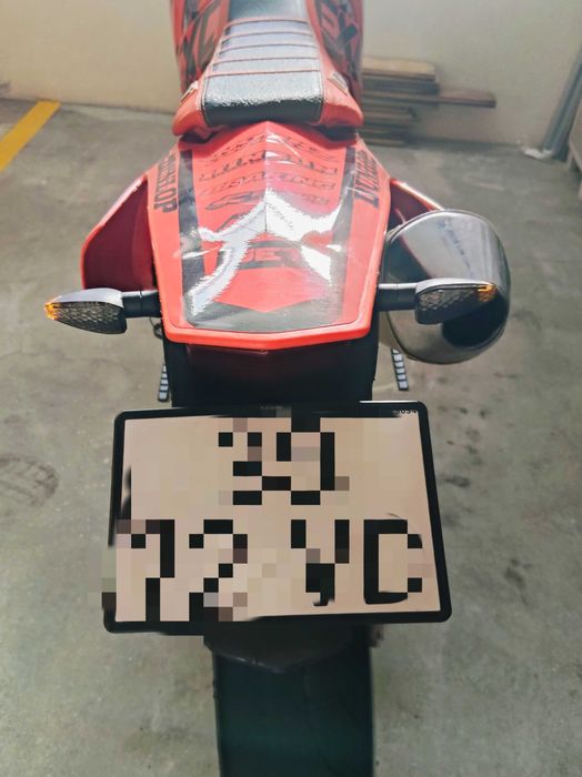 KTM 450 EXC.    Super motard