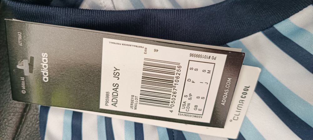 Camisola Agentina pré match  nova