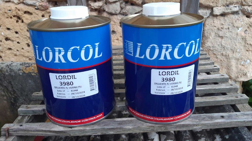 Lordil 3980 Diluente Para Vernizes de Poliuretano - 2 ltrs Novo