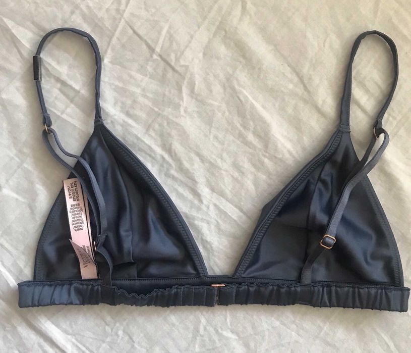 Stanik satynowy Victoria Secret nie noszony rozmiar S