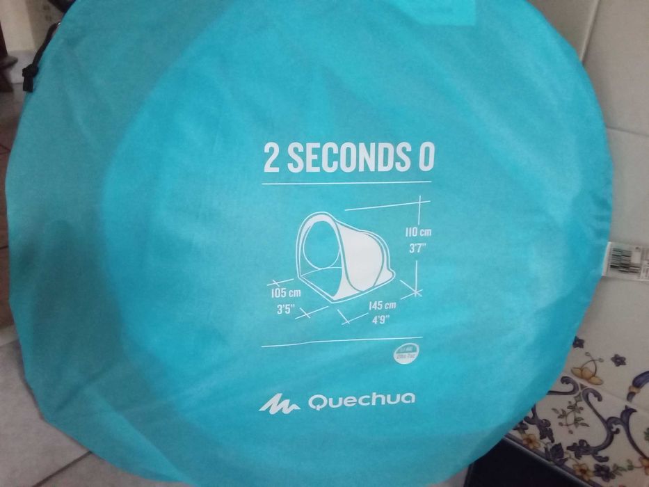 Tenda de praia em bom estado