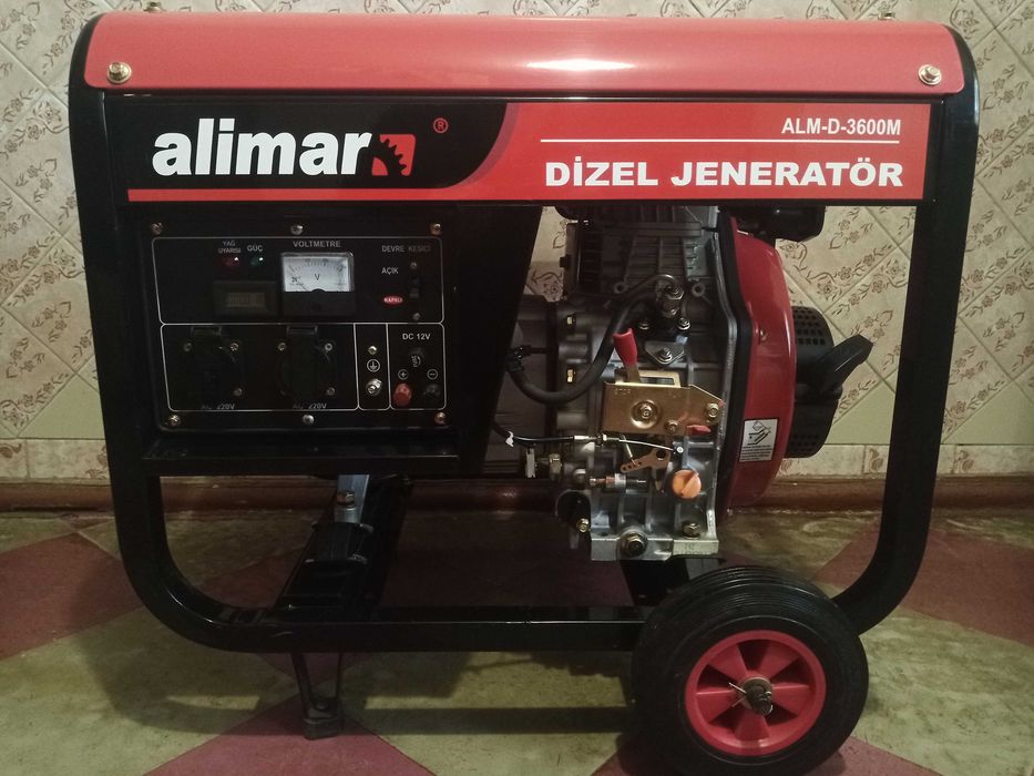 Продам  дизельный генератор Alimar 3кВт