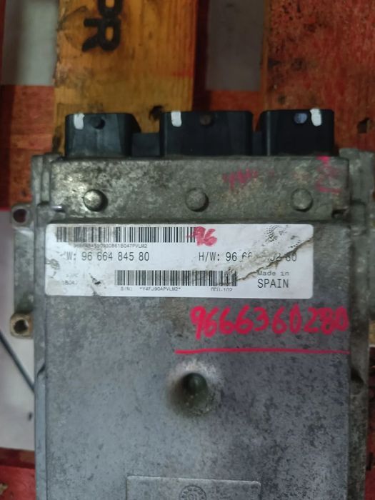centralina peugeot BOXER 2.2HDI 120cv 4HU -S/W 9666484580 - H/W