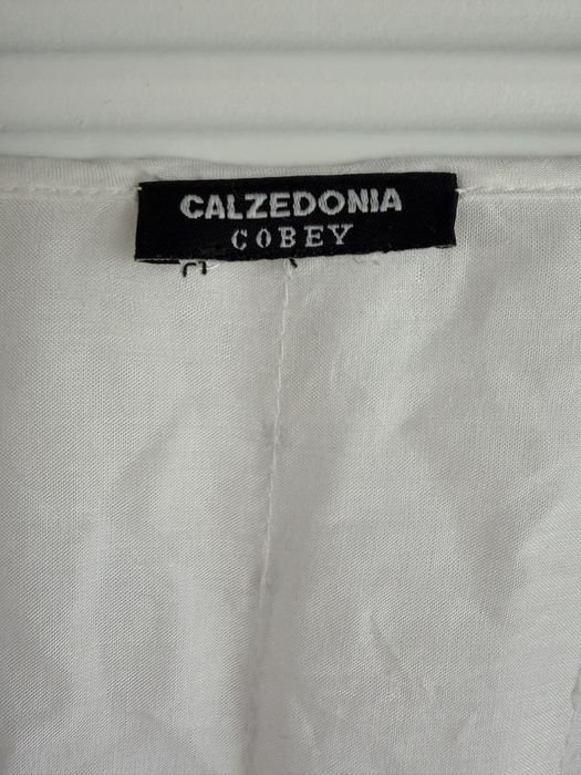 Narzutka plażowa Calzedonia biała