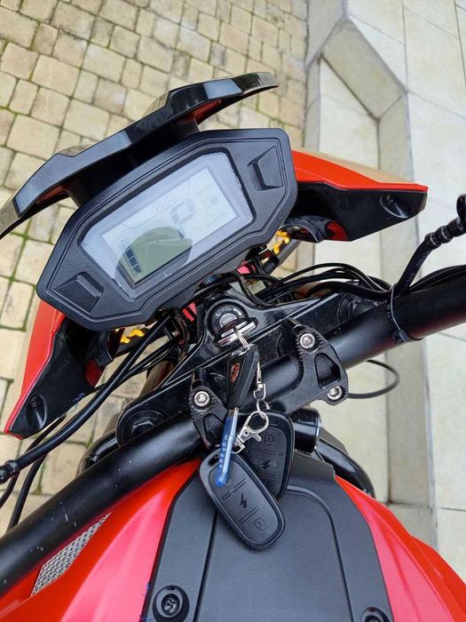 Електробайк PYTHON 2800Wt Права не треба Электро мотоцикл 2800W Black