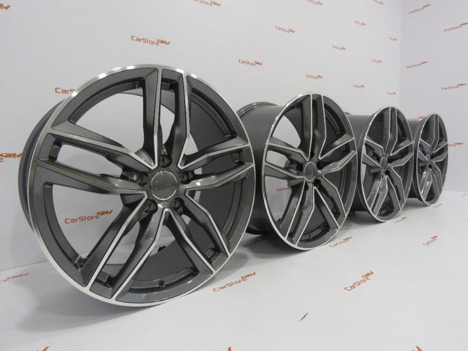 Jantes look Audi RS6 20 x 9 et37 5x112 Gunmetal