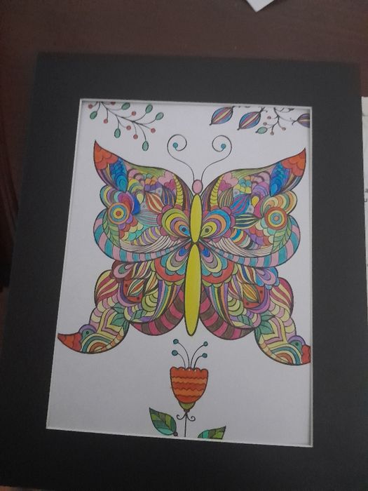 Moldura de parede mandala