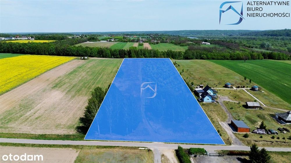 Działka z widokiem na Kazimierz Dolny 1km od Wisły