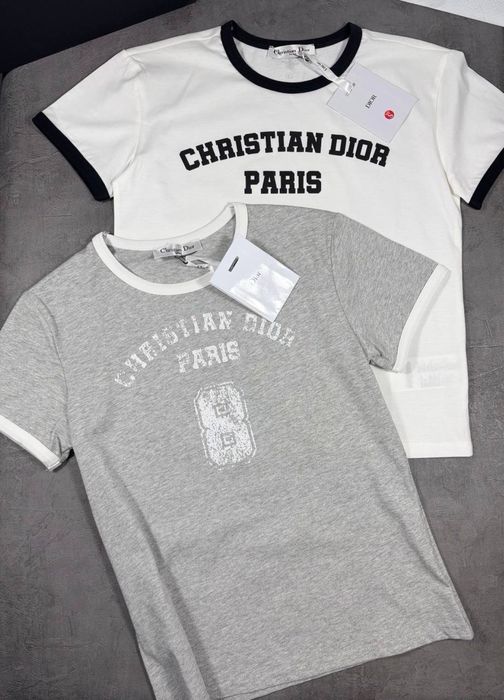 Футболка cd Christian Dior преміум 2026 нова колекція ss26
