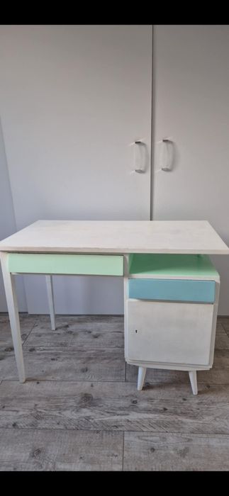 Biurko stolik PRL '72