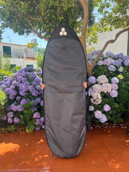Prancha Surf Flowt Marsh Mallow 5’11” 42L + Saco Channel Islands