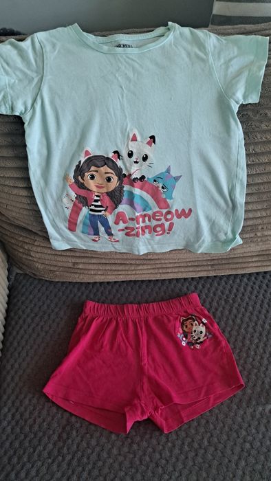 Paczka ubranek dla dziewczynki r.116+gratis kurtka