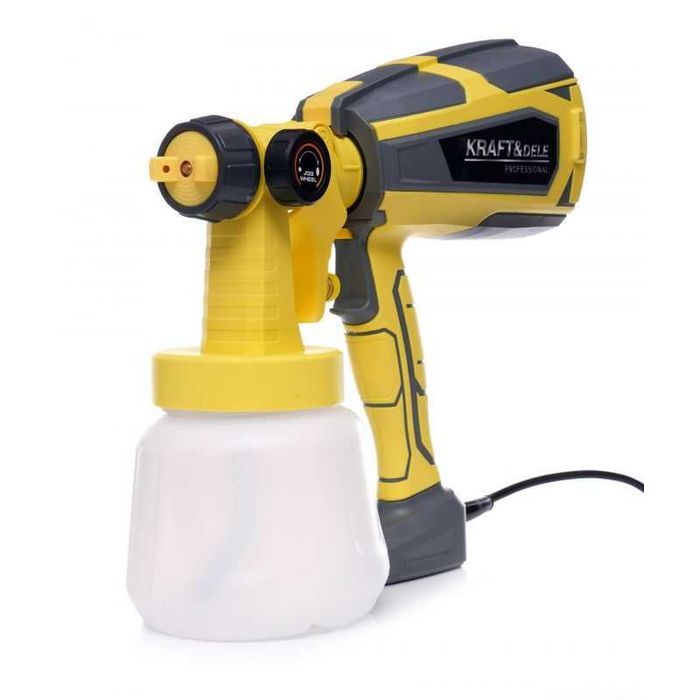 KRAFT&DELE Elektryczny Pistolet Natryskowy Malarski 500w 1000ml KD1656