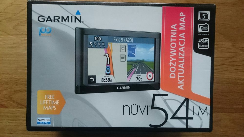 Nawigacja GARMIN nuvi 54 LM