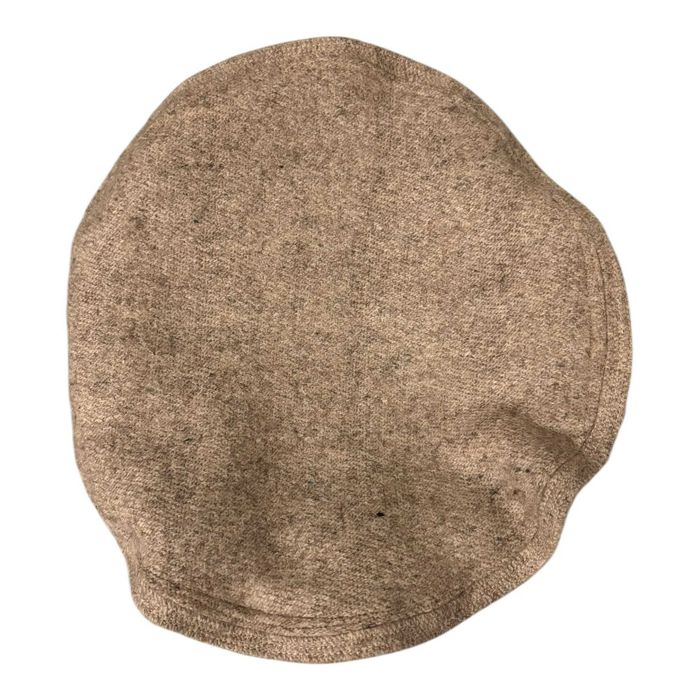 Boné de inverno Cap Chapéu Pakol 100% feito à mão (Cinza Carvão)